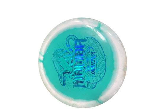 Vist Large View of Product Image Which is Used Innova HALO MAMBA Disc Golf Driver Teal