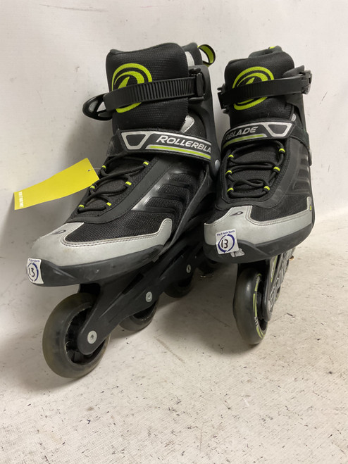 Vist Large View of Product Image Which is Used Rollerblade SPIRIT BLADE Senior Rec Fitness Skates Black Senior 13