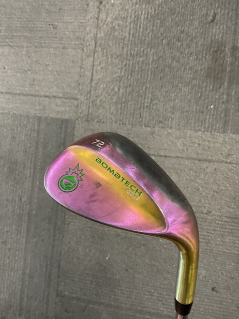 Vist Large View of Product Image Which is Used Bombtech Golf 72 DEGREE WEDGE Golf Wedge Mens RH Unknown Degree