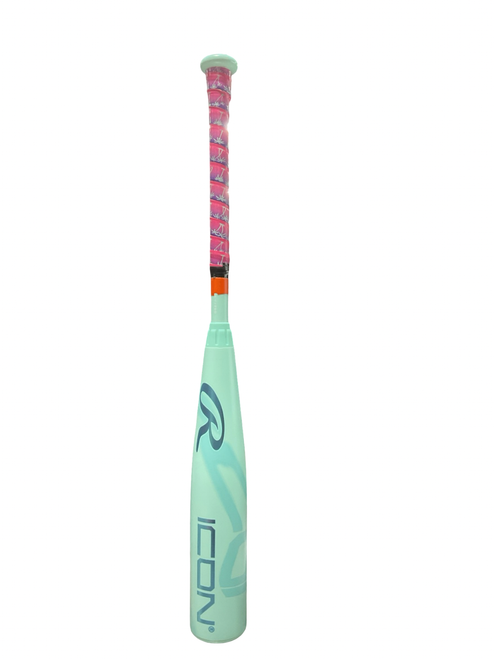 Vist Large View of Product Image Which is Used Rawlings ICON 2024 BB/SB USSSA 2 3/4 Bat 27"