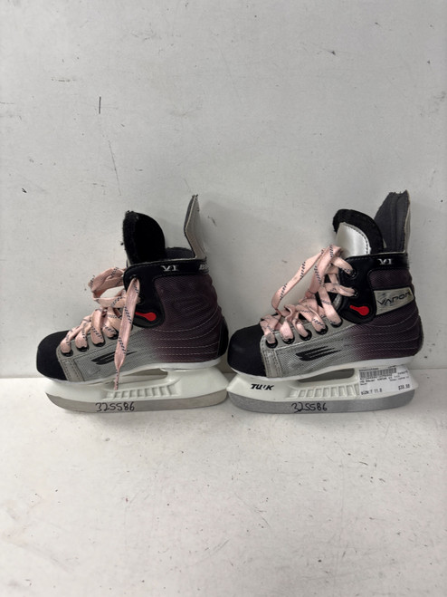 Vist Large View of Product Image Which is Used Bauer VAPOR VI Youth Hockey Skate Youth 11.0