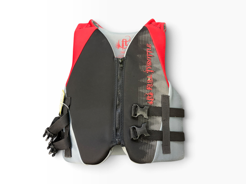 Vist Large View of Product Image Which is Used Full Throttle Youth PFD Grey LG