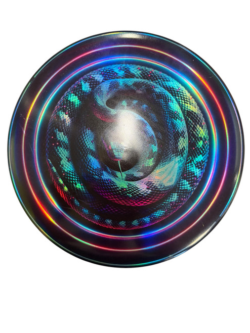 Vist Large View of Product Image Which is Used Discraft SNAKE Disc Golf Putter Black