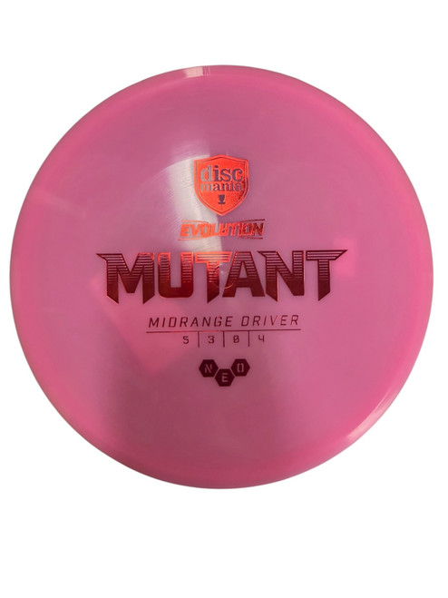 Vist Large View of Product Image Which is Used Discmania EVOLUTIONS MUTANT Disc Golf Putter Pink