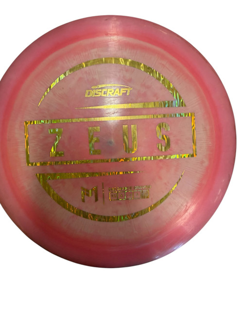 Vist Large View of Product Image Which is Used Discraft ZEUS Disc Golf Driver Pink
