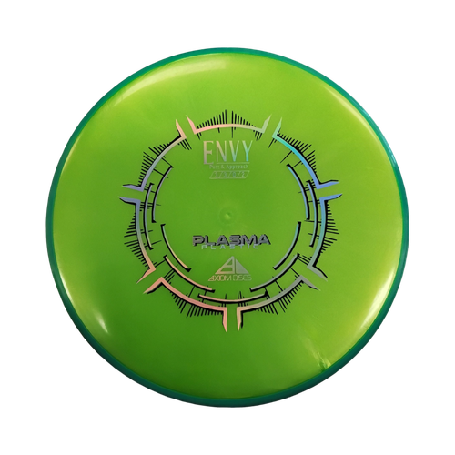 Vist Large View of Product Image Which is Used Axiom PLASMA ENVY Disc Golf Putter Green 172g