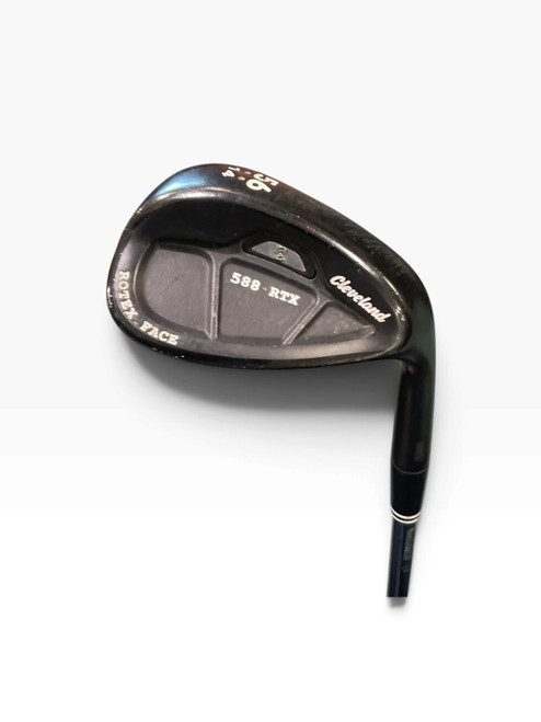 Vist Large View of Product Image Which is Used Cleveland 588 ROTEX Golf Wedge Mens RH 56 Degree