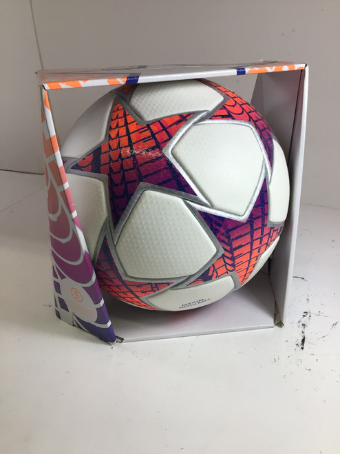 Vist Large View of Product Image Which is NEW Adidas UEFA WOMENS CHAMPION BALL All Size Soccer Ball White And Purple 5