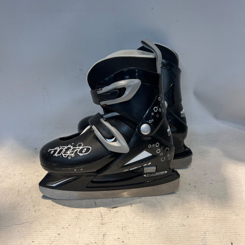 Vist Large View of Product Image Which is Used NITRO ADJUSTABLE 3-6 Boys Softboot Skate Black Adjustable