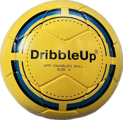 Vist Large View of Product Image Which is Used DRIBBLEUP All Size Soccer Ball Yellow 4