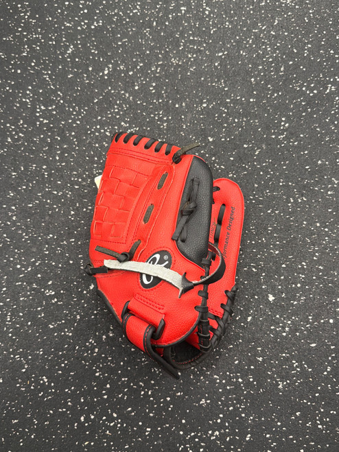 Vist Large View of Product Image Which is Used Rawlings PL110S BB/SB Glove RH Throw Red 11"