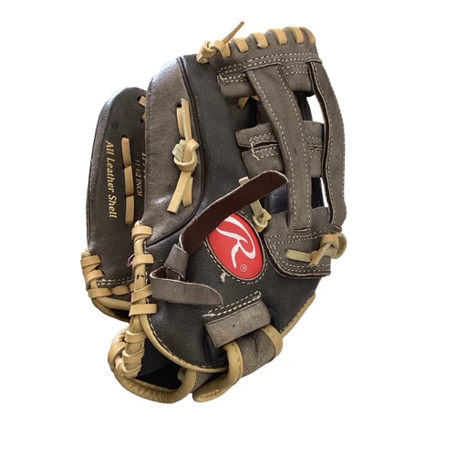 Vist Large View of Product Image Which is Used Rawlings HIGHLIGHT BB/SB Glove LH Throw Brown 11 1/2"
