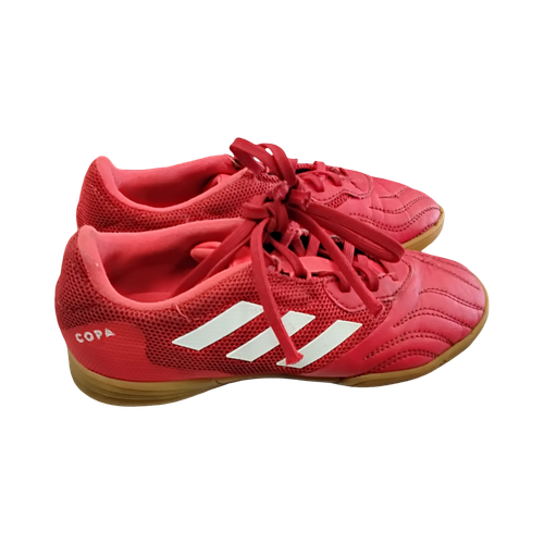 Vist Large View of Product Image Which is Used Adidas COPA Soccer Indoor Shoes Red Junior 02