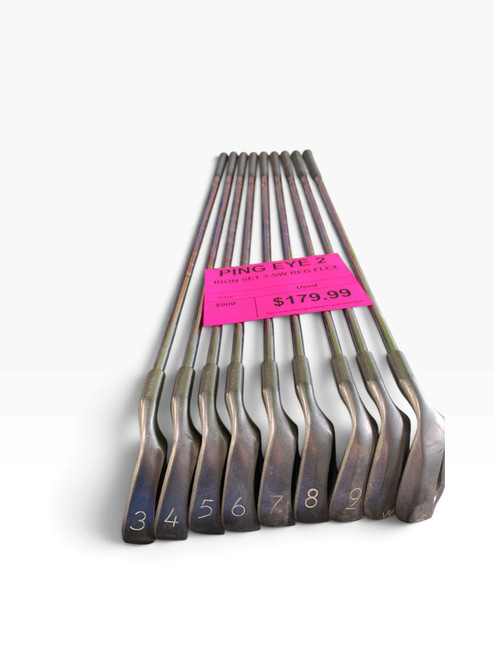 Vist Large View of Product Image Which is Used Ping EYE 2 BLACK DOT Mens Iron Set RH 3I-SW