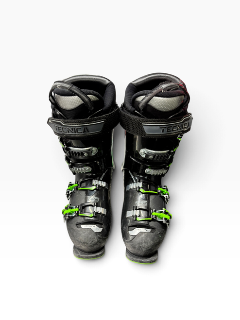 Vist Large View of Product Image Which is Used Tecnica 1 MACH RT Mens Downhill Ski Boot Black 255 MP - M07.5 - W08.5