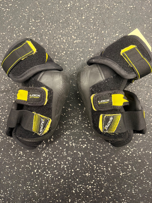 Vist Large View of Product Image Which is Used CCM TACKS 792 Junior Elbow Pads LG
