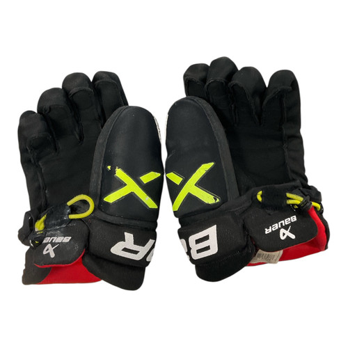 Vist Large View of Product Image Which is Used Bauer VAPOR XTEND YTH KIT Youth Gloves Black 10"