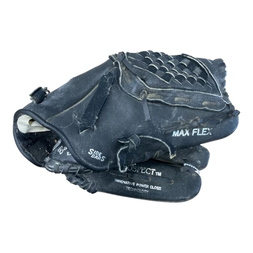 Vist Large View of Product Image Which is Used Mizuno POWER CLOSE BB/SB Glove RH Throw Black 10 3/4"