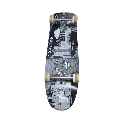 Vist Large View of Product Image Which is Used Santa Cruz COREY OBRIAN Complete Skateboard Black Regular