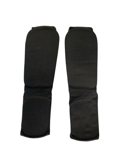 Vist Large View of Product Image Which is Used Martial Arts Shin Pads Black SM