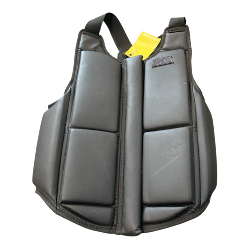 Vist Large View of Product Image Which is Used ATA CHEST PROTECTOR Martial Arts Chest Guard Black SM