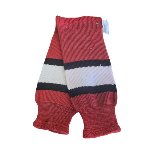 Vist Large View of Product Image Which is Used YOUTH HOCKEY SOCKS Hockey Sock Red Youth