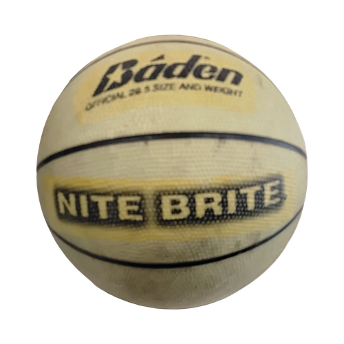 Vist Large View of Product Image Which is Used Baden NITE BRITE Basketball Womens Outdoor 28 1/2"