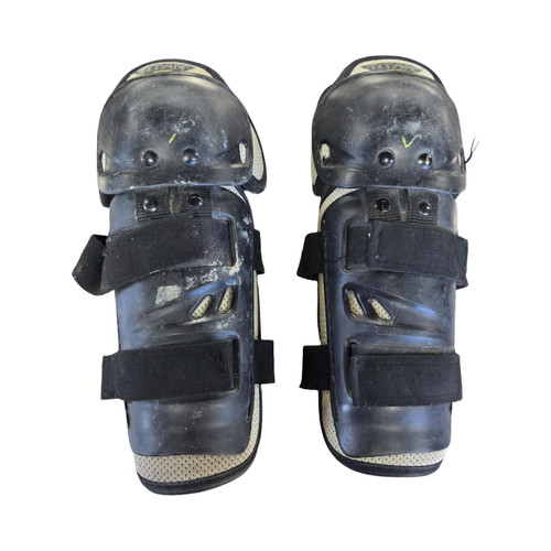 Vist Large View of Product Image Which is Used TITAN SPORT MOTO KNEE GUARDS Junior Knee Guard Black Junior
