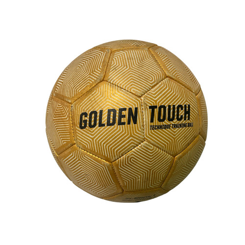 Vist Large View of Product Image Which is Used SKLZ GOLDEN TOUCH TRAINING BALL All Size Soccer Ball Gold 3