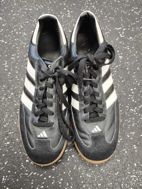 Vist Large View of Product Image Which is Used Adidas SAMBA Soccer Cleats Black Senior 8