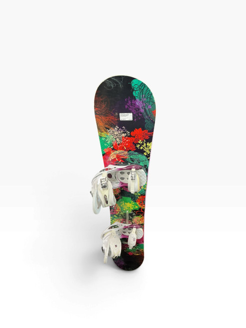 Vist Large View of Product Image Which is Used GNU GNU B-PRO Womens Board/Bindings Black And Purple 149 cm