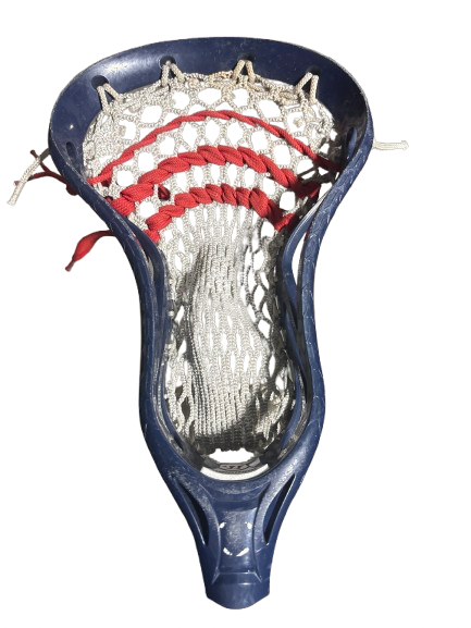 Vist Large View of Product Image Which is Used Warrior BURN Men Atk/Mid Complete Stick Navy Blue