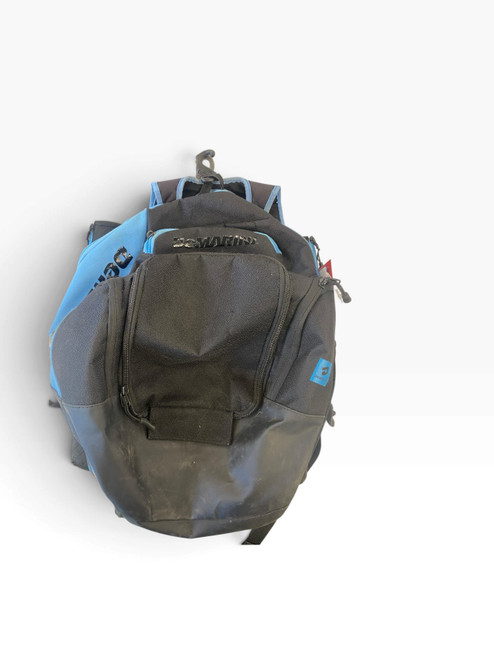 Vist Large View of Product Image Which is Used Demarini ROYAL BLUE BACK PACK BB/SB Player Backpack Royal Blue