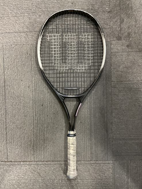 Vist Large View of Product Image Which is Used Wilson PRO COURT Adult Tennis Racquet White Unknown