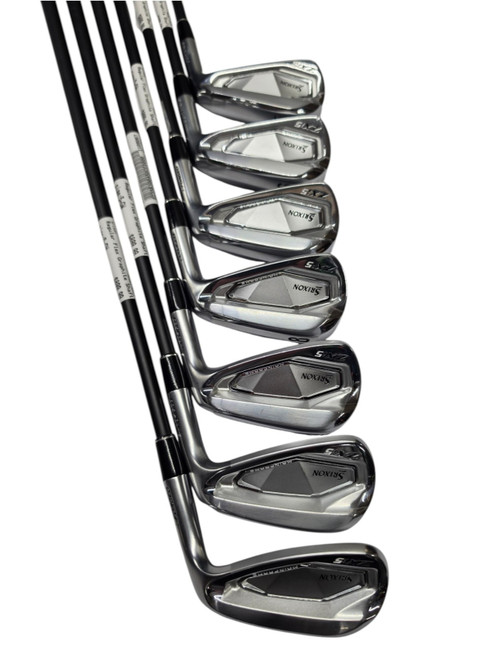 Vist Large View of Product Image Which is Used Srixon ZXi5 Mens Iron Set Right Hand 5-PW And AW