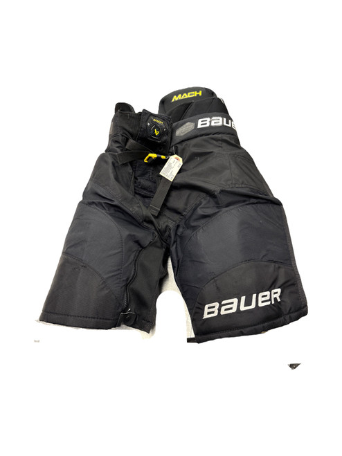 Vist Large View of Product Image Which is Used Bauer MACH PANTS Intermediate Pant Black LG