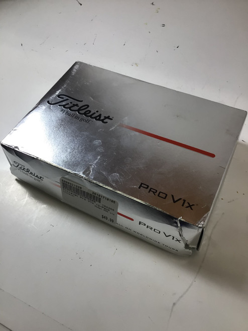 Vist Large View of Product Image Which is NEW Titleist PRO V1X 12 Pack - Golf Balls