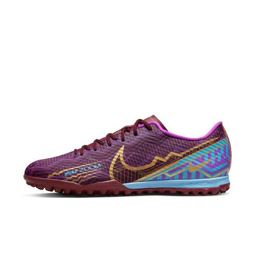 Vist Large View of Product Image Which is Used Nike ZOOM VAPOR 15 ACADEMY Soccer Indoor Shoes Purple Senior 10