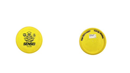 Vist Large View of Product Image Which is Used Discmania SENSEI Disc Golf Putter Yellow
