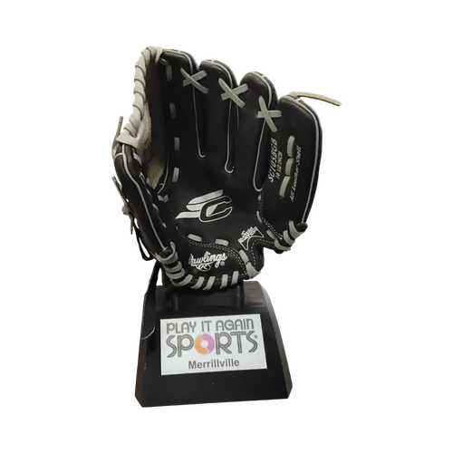 Vist Large View of Product Image Which is Used Rawlings SC105BGB BB/SB Glove LH Throw Black 10 1/2"
