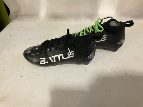 Vist Large View of Product Image Which is Used Battle Sports Adult FB Cleats Black Senior 5.5