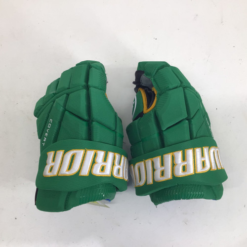 Vist Large View of Product Image Which is Used Warrior COVERT QR6 13 IN HOCKEY GLOVES Senior Gloves Green 13"