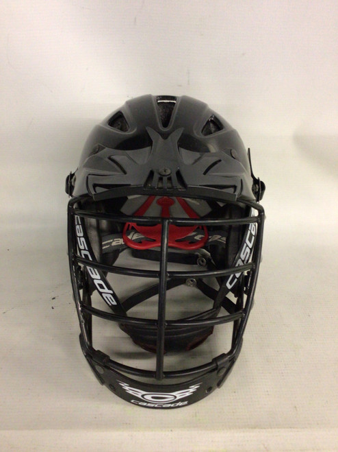 Vist Large View of Product Image Which is Used Cascade Lacrosse Helmet Black MD