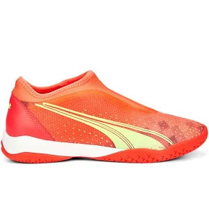 Vist Large View of Product Image Which is Used Puma ULTRA MATCH+ LL TT Soccer Indoor Shoes Orange Senior 9