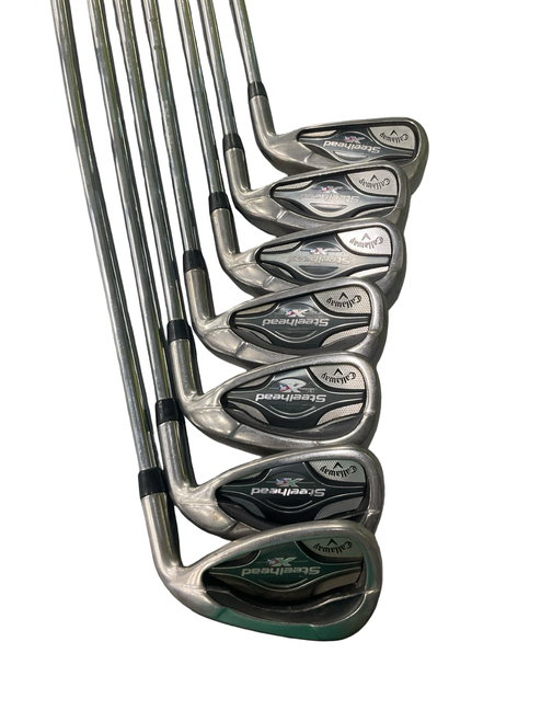 Vist Large View of Product Image Which is Used Callaway STEELHEAD XR Mens Iron Set RH 4I-PW