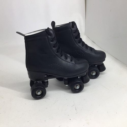 Vist Large View of Product Image Which is Used SR 7 QUAD SKATES Senior Roller Quad Skates Black Senior 7