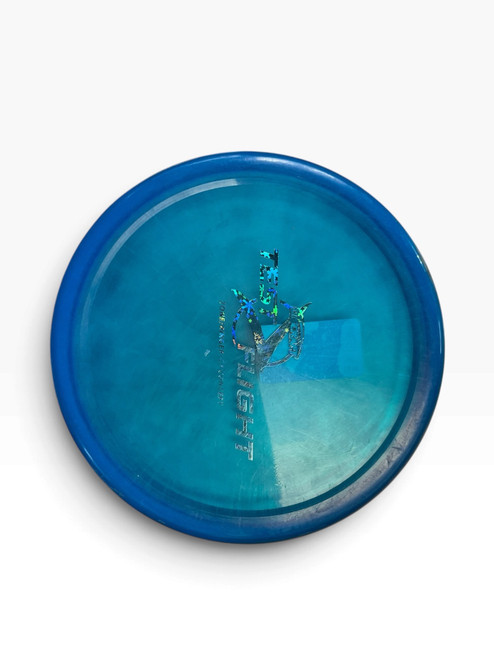 Vist Large View of Product Image Which is Used Discraft Z ZONE/RINGER GT CONCEPT Disc Golf Mid Range Royal Blue 170g
