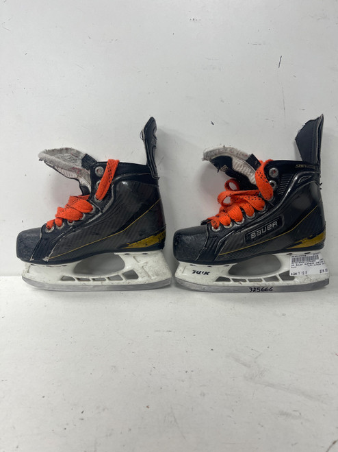 Vist Large View of Product Image Which is Used Bauer SUPREME ONE100 Youth Hockey Skate Youth 12.5