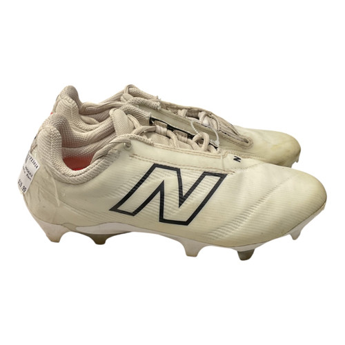 Vist Large View of Product Image Which is Used New Balance LAX Cleats Mens White Senior 5
