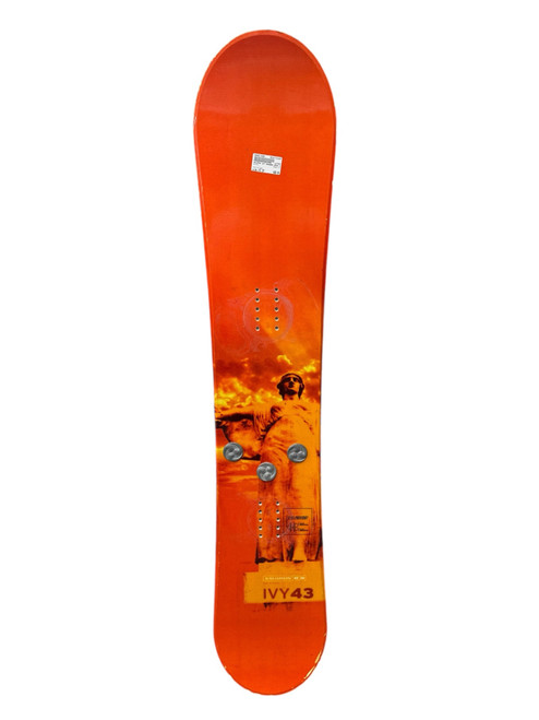 Vist Large View of Product Image Which is USED SALOMON IVY MENS SNOWBOARD (BOARD ONLY) 143 cm